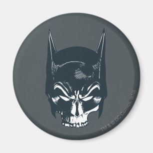 Batman Cowl/Skull-pictogram Magneet