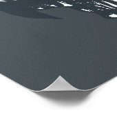 Batman Cowl/Skull-pictogram Poster (Hoek)