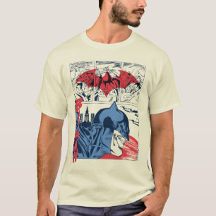 Batman Crime Fighting Comic Book Page T-shirt