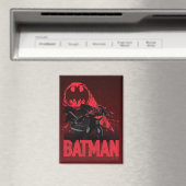 Batman Crimson Bat Signal Magneet (Insitu (Vaatwasser))