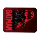 Batman Crimson Bat Signal Magneet (Horizontaal)