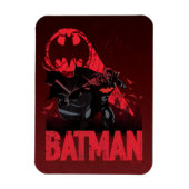 Batman Crimson Bat Signal Magneet (Verticaal)