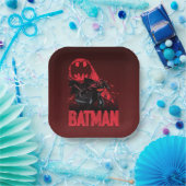 Batman Crimson Bat Signal Papieren Bordje (Feest)