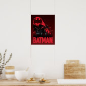 Batman Crimson Bat Signal Poster (Keuken)