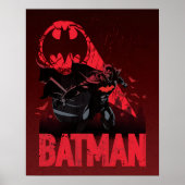 Batman Crimson Bat Signal Poster (Voorkant)