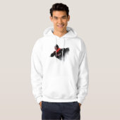 Batman Crimson Batarang Hoodie (Voorkant volledig)