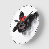 Batman Crimson Batarang Ronde Klok (Hoek)