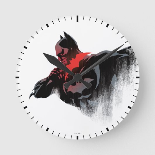 Batman Crimson Batarang Ronde Klok (Voorkant)