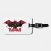 Batman Crimson Gotham Icon Bagagelabel (Voorkant horizontaal)