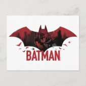 Batman Crimson Gotham Icon Briefkaart (Voorkant)