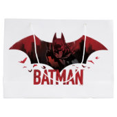 Batman Crimson Gotham Icon Groot Cadeauzakje (Achterkant)