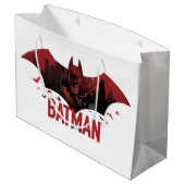 Batman Crimson Gotham Icon Groot Cadeauzakje (Achterkant Gekanteld)