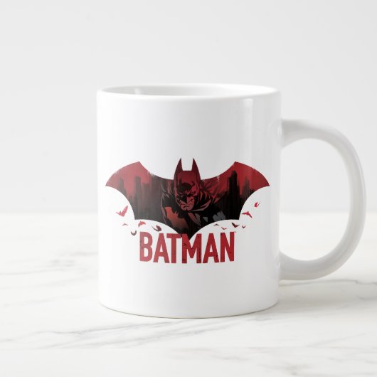 Batman Crimson Gotham Icon Grote Koffiekop (Rechts)