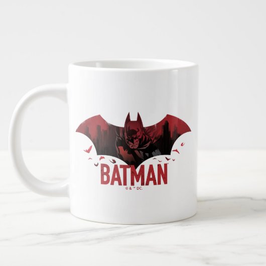 Batman Crimson Gotham Icon Grote Koffiekop (Links)