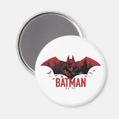 Batman Crimson Gotham Icon Magneet (Voorkant / Achterkant)