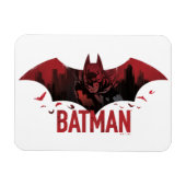 Batman Crimson Gotham Icon Magneet (Horizontaal)