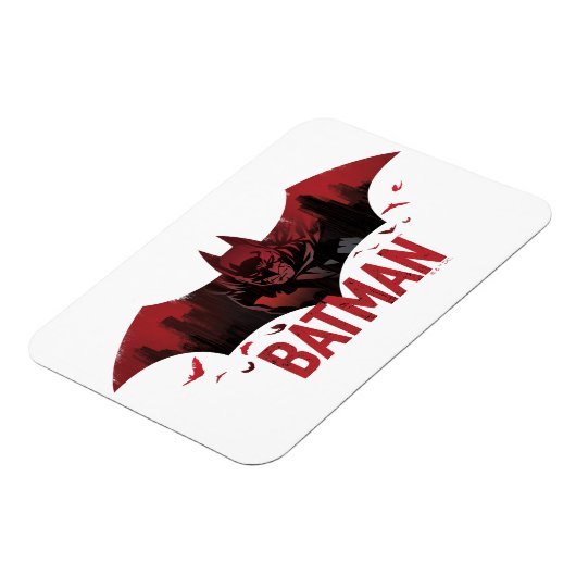 Batman Crimson Gotham Icon Magneet (Linkerzijde)
