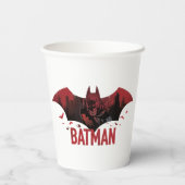 Batman Crimson Gotham Icon Papieren Bekers (Achterkant)