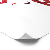 Batman Crimson Gotham Icon Poster (Hoek)