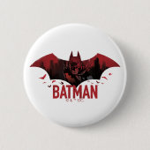 Batman Crimson Gotham Icon Ronde Button 5,7 Cm (Voorkant)