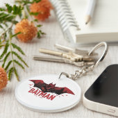 Batman Crimson Gotham Icon Sleutelhanger (Voorkant Rechts)