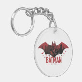 Batman Crimson Gotham Icon Sleutelhanger (Voorkant Links)