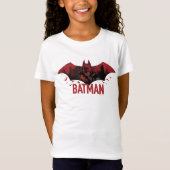 Batman Crimson Gotham Icon T-shirt (Voorkant)