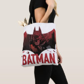 Batman Crimson Gotham Icon Tote Bag (Dichtbij)
