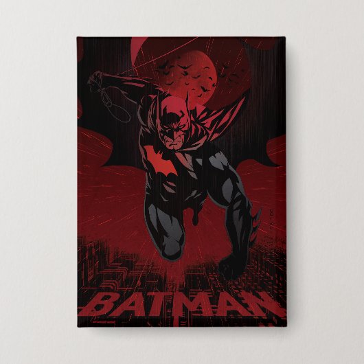 Batman Crimson Leap Button (Voorkant)