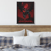 Batman Crimson Leap Canvas Afdruk (Insitu (Slaapkamer))