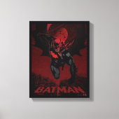 Batman Crimson Leap Canvas Afdruk (Voorkant)