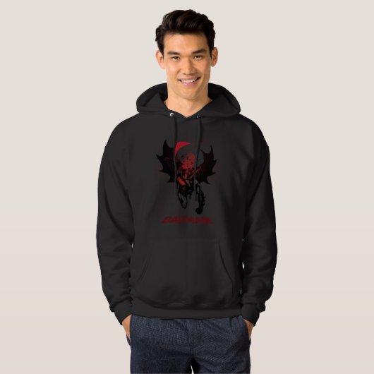 Batman Crimson Leap Hoodie (Voorkant volledig)