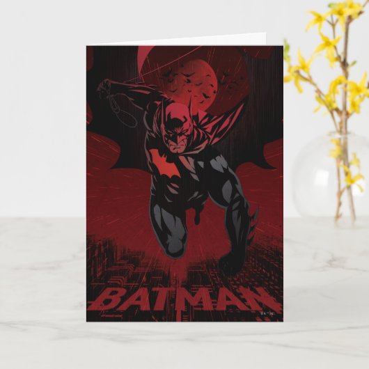 Batman Crimson Leap Kaart (Gele Bloem)
