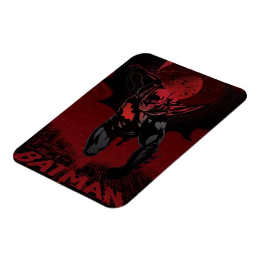 Batman Crimson Leap Magneet (Linkerzijde)