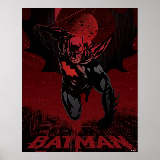 Batman Crimson Leap Poster (Voorkant)