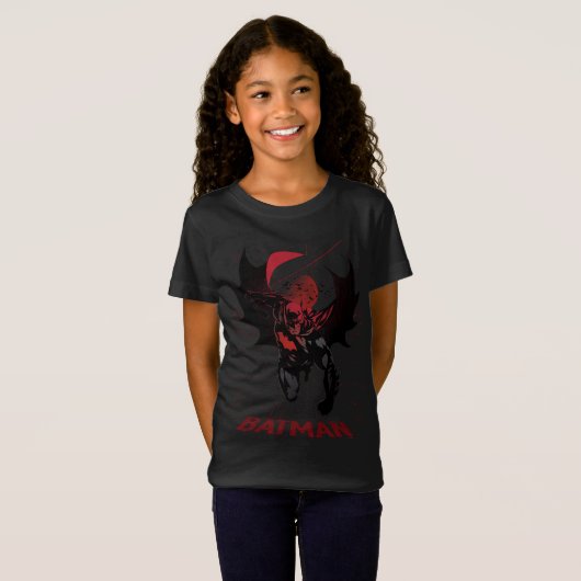 Batman Crimson Leap T-shirt (Voorkant volledig)