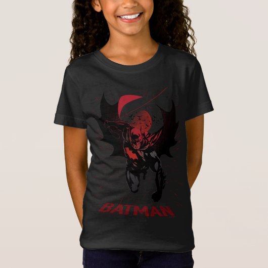 Batman Crimson Leap T-shirt (Voorkant)