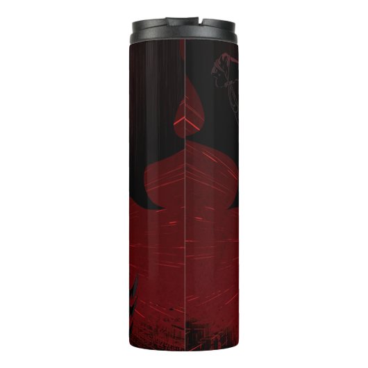 Batman Crimson Leap Thermosbeker (Achterkant)