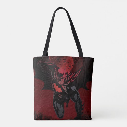 Batman Crimson Leap Tote Bag (Achterkant)