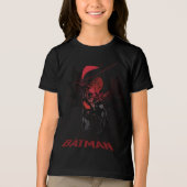 Batman Crimson Leap Tri-Blend Shirt (Voorkant)