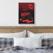 Batman Crimson Rain Canvas Afdruk (Insitu (Slaapkamer))