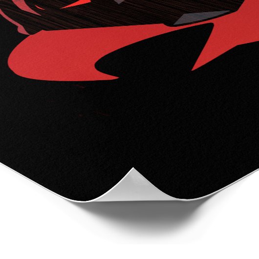 Batman Crimson Rain Poster (Hoek)