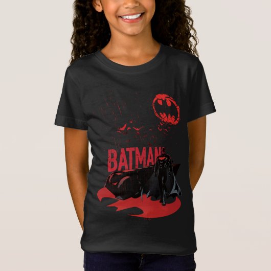 Batman Crimson Rain T-shirt (Voorkant)