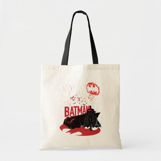 Batman Crimson Rain Tote Bag (Voorkant)