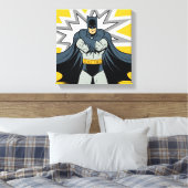 Batman Cross Arms Canvas Afdruk (Insitu (Slaapkamer))