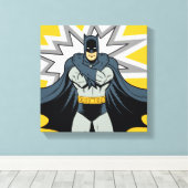 Batman Cross Arms Canvas Afdruk (Insitu (Houten vloer))