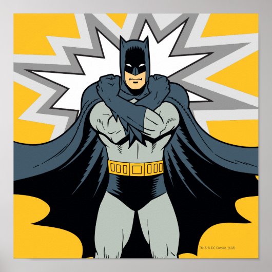 Batman Cross Arms Poster (Voorkant)