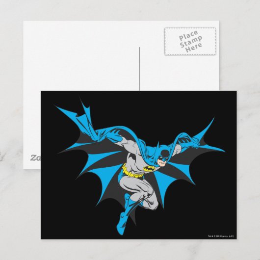 Batman Crouches Briefkaart (Voorkant / Achterkant)