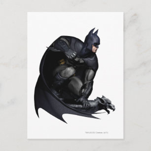 Batman Crouching Briefkaart