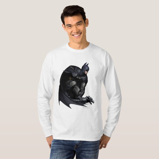 Batman Crouching T-shirt (Voorkant volledig)